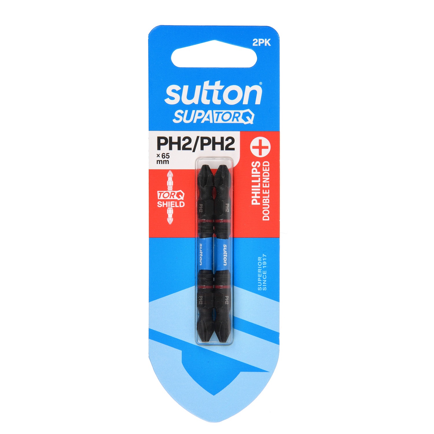 SupaTorq - Phillips Double-Ended Impact Screwdriver Bits